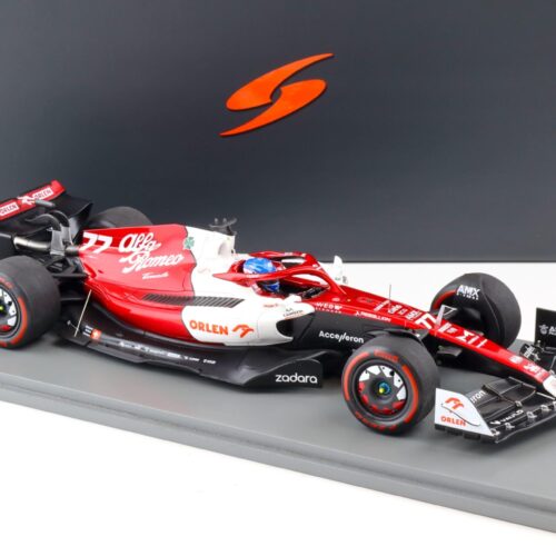 1:18 Spark Alfa Romeo F1 Team Orlen C42 - 6th Place 2022 Bahrain GP Bottas