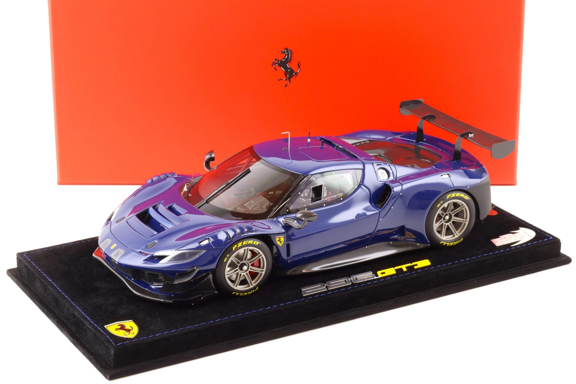 ID 89427 orig.jpg 1:18 BBR Ferrari 296 GT3 Blu Elettrico blue 2022 - Limited 24 pcs.