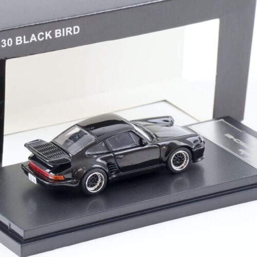 1:64 Master Porsche 911 930 Turbo Black Bird Midnight black Diecast