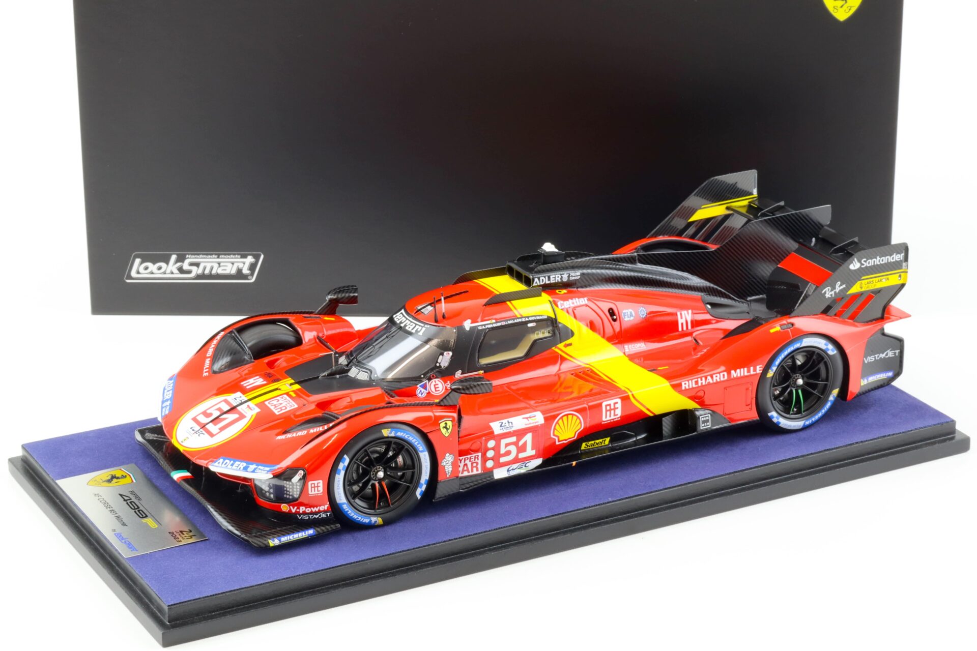 ID 90395 orig.jpg 1:18 LookSmart Ferrari 499P #51 AF Corse Winner 24h Le Mans 2023 Guidi/ Calado