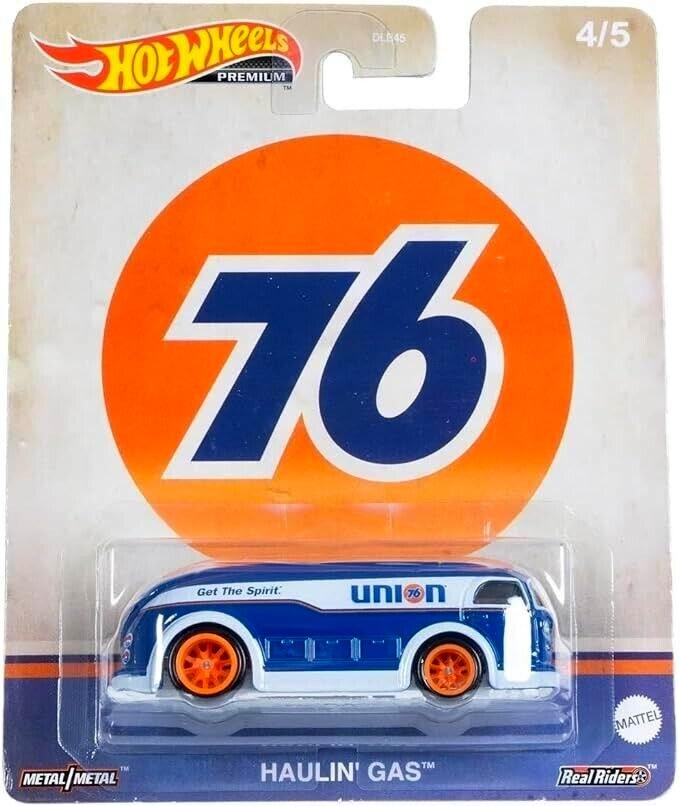ID 90926 orig.jpg 1:64 Hot Wheels Premium 2023 Pop Culture 979U Haulin Gas UNION 76 blue
