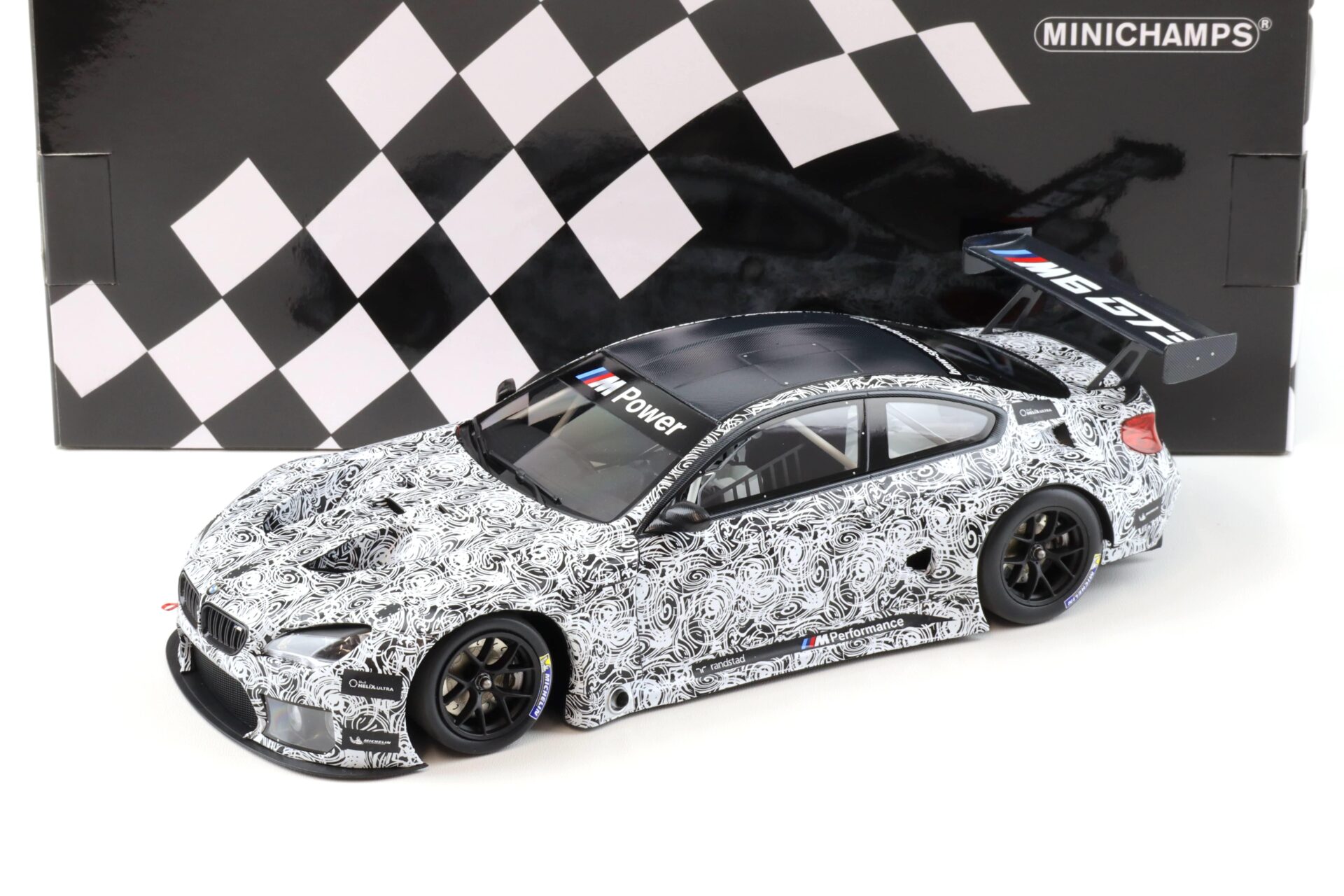 1:18 Minichamps BMW M6 GT3 Presentation SPA 2015