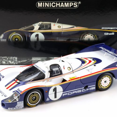 1:18 Minichamps Porsche 956L Winner 24h Le Mans 1982 Ickx/Bell #1 - Image 1