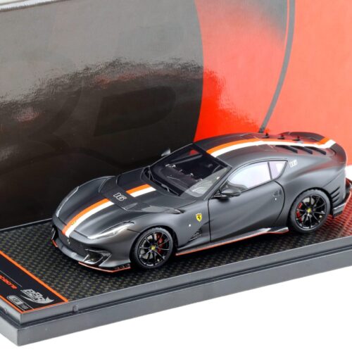 1:43 BBR Ferrari 812 Competizione Nero Opaco Charles Leclerc - Limited 169 pcs.