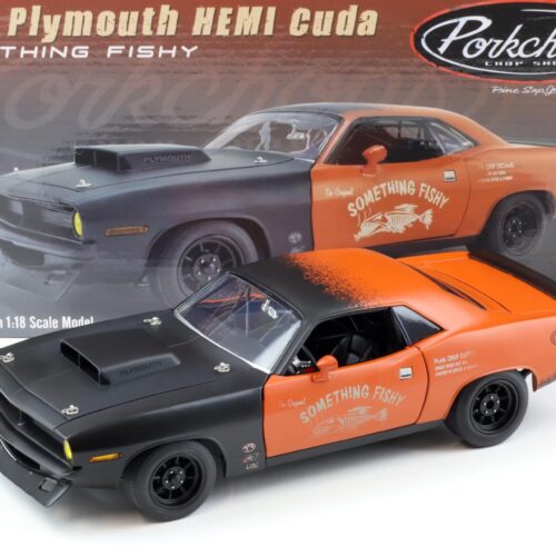 1:18 ACME 1970 Plymouth Hemi Cuda Something Fishy PorkchopÂ´s Chop Shop