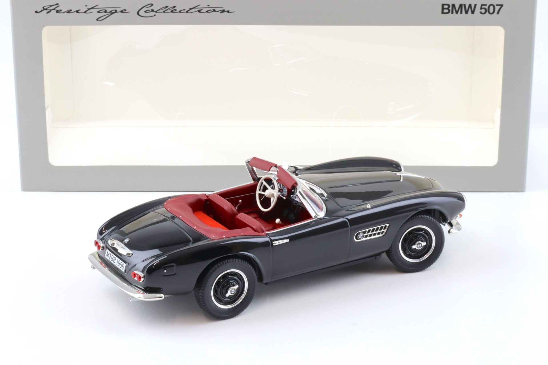 1:18 Norev BMW 507 Roadster black/red 1958-1959 Heritage DEALER