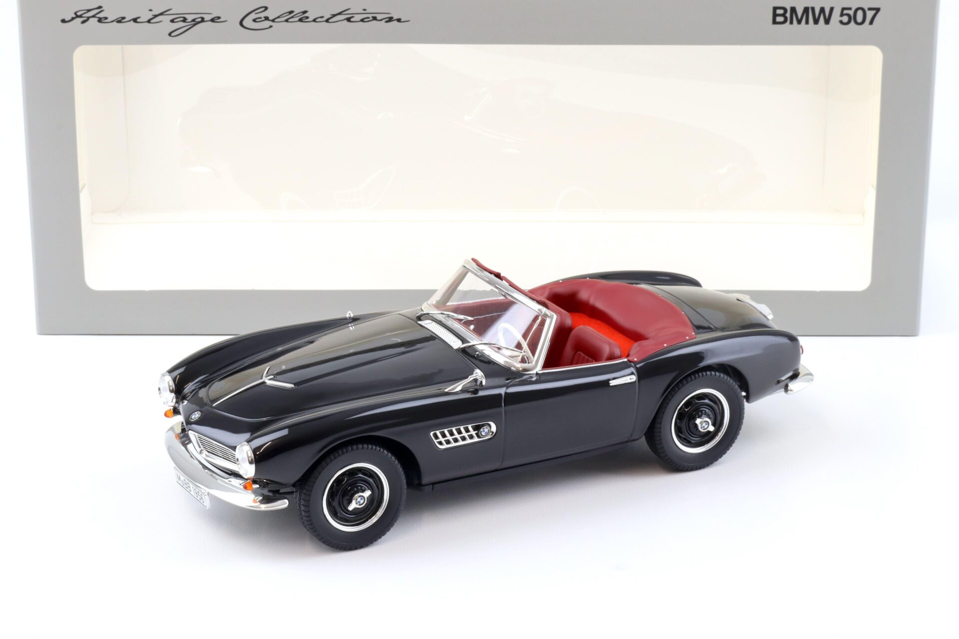 1:18 Norev BMW 507 Roadster black/red 1958-1959 Heritage DEALER