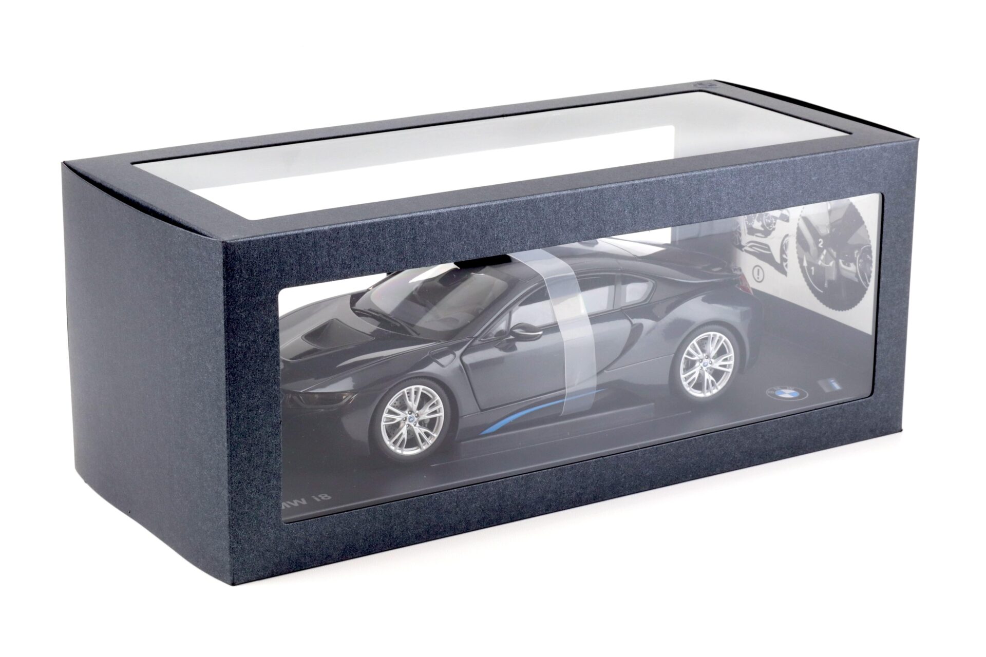 1:18 Paragon 2013 BMW i8 Coupe Sophisto grey metallic DEALER VERSION