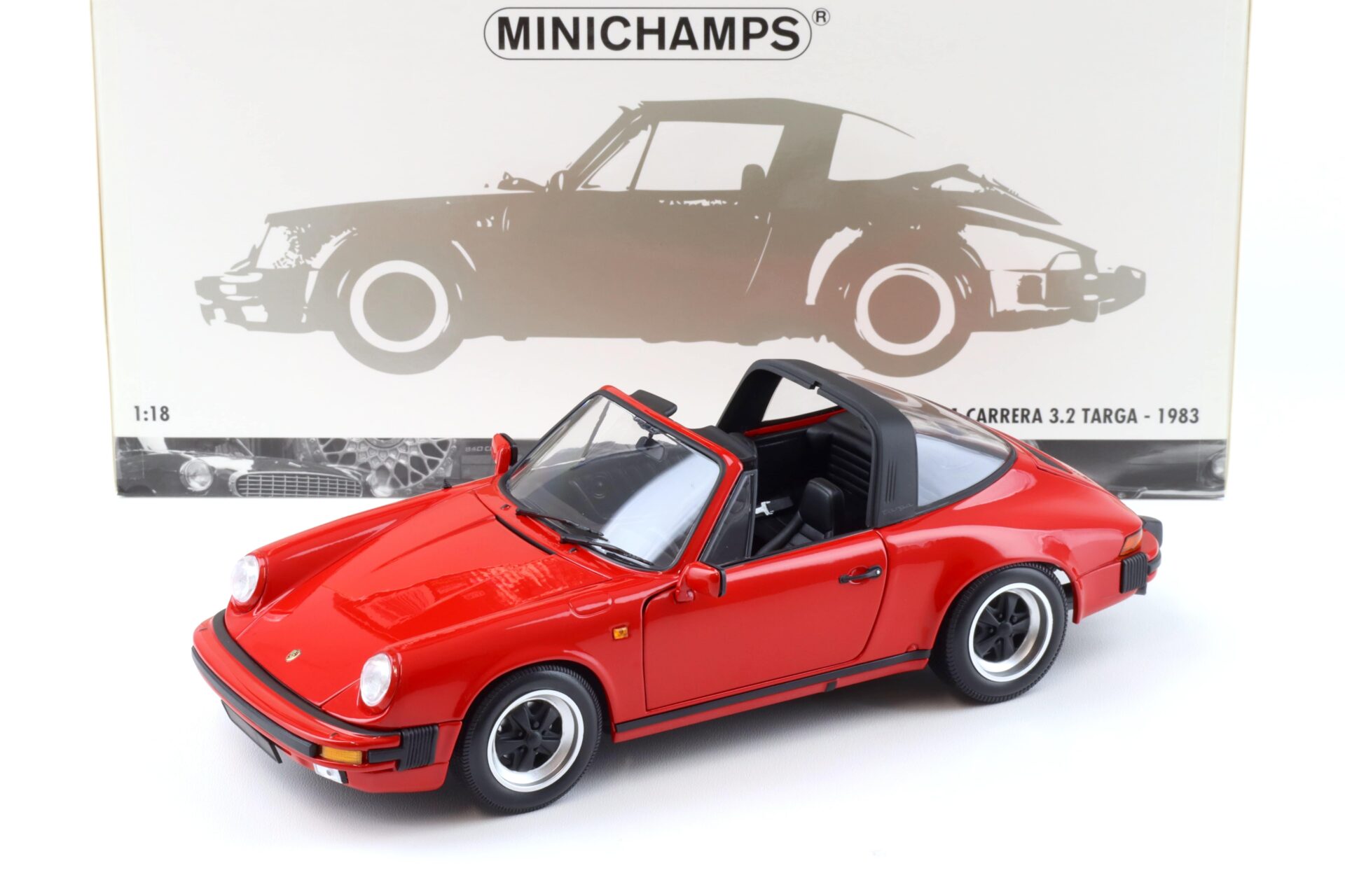 ID 93058 orig.jpg 1:18 Minichamps Porsche 911 Carrera 3.2 Targa 1983 red