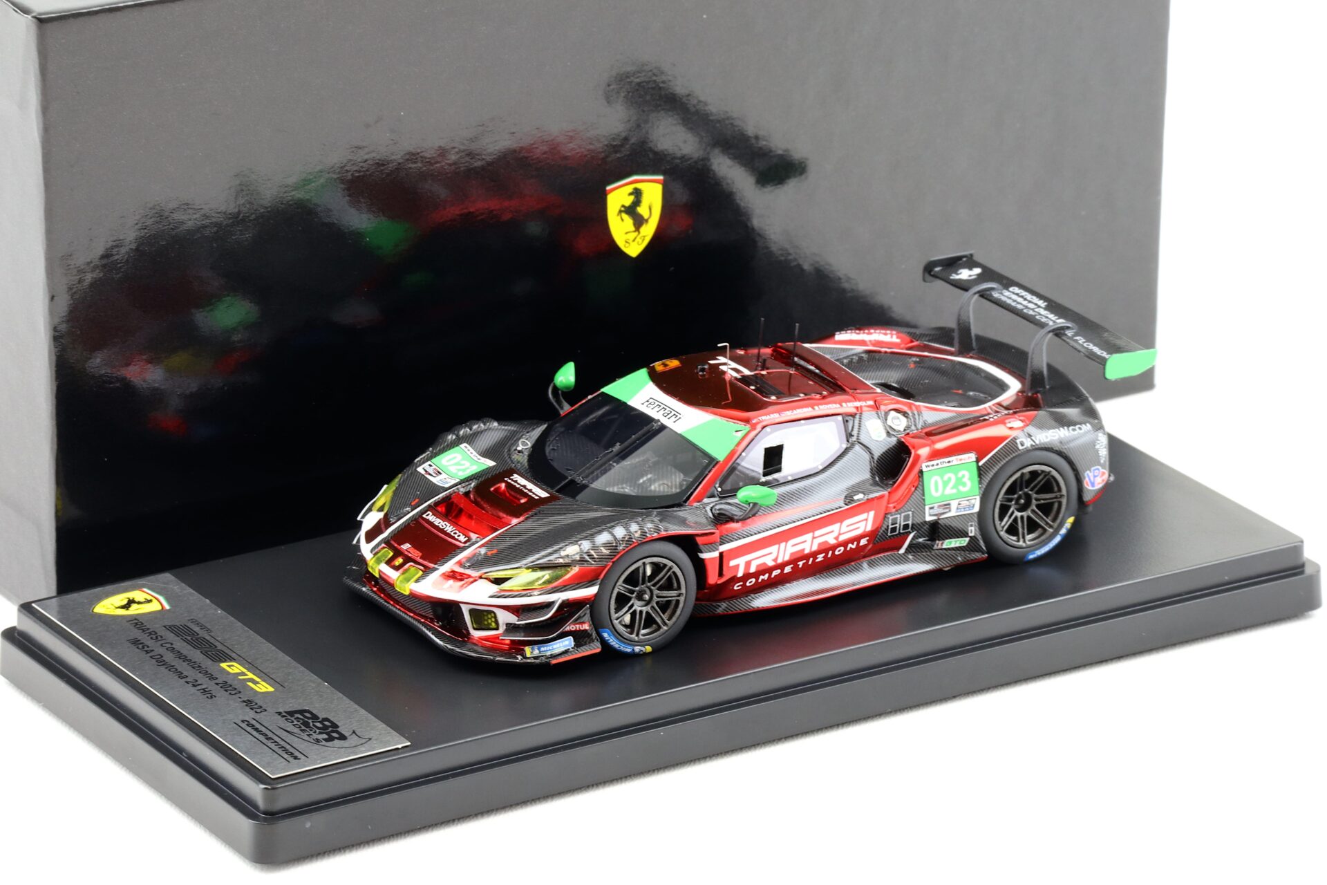 ID 93071 orig.jpg 1:43 BBR Ferrari 296 GT3 IMSA 24h Daytona #023 Triarsi Competizione 2023 CS007
