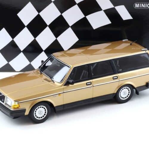 1:18 Minichamps Volvo 240 GL Break Estate 1986 gold metallic