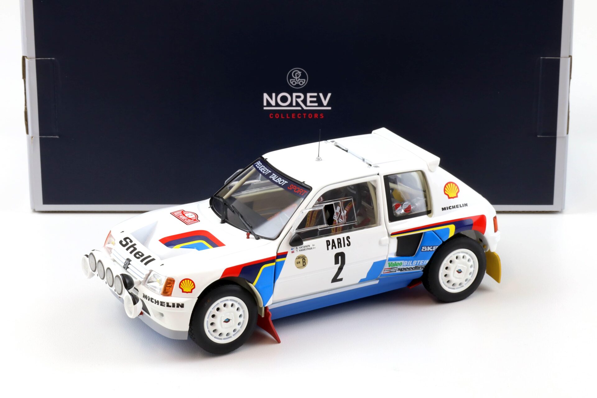 ID 93426 orig.jpg 1:18 Norev Peugeot 205 T16 #2 Rally Monte Carlo 1985 Vatanen/Harryman 184864
