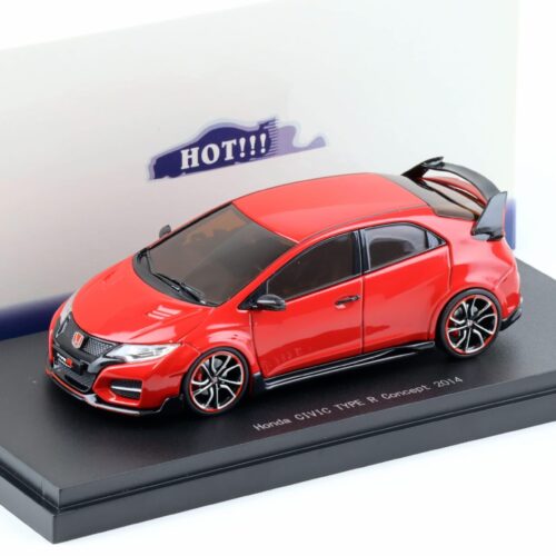 1:43 Ebbro Honda Civic Type R Concept 2014 red