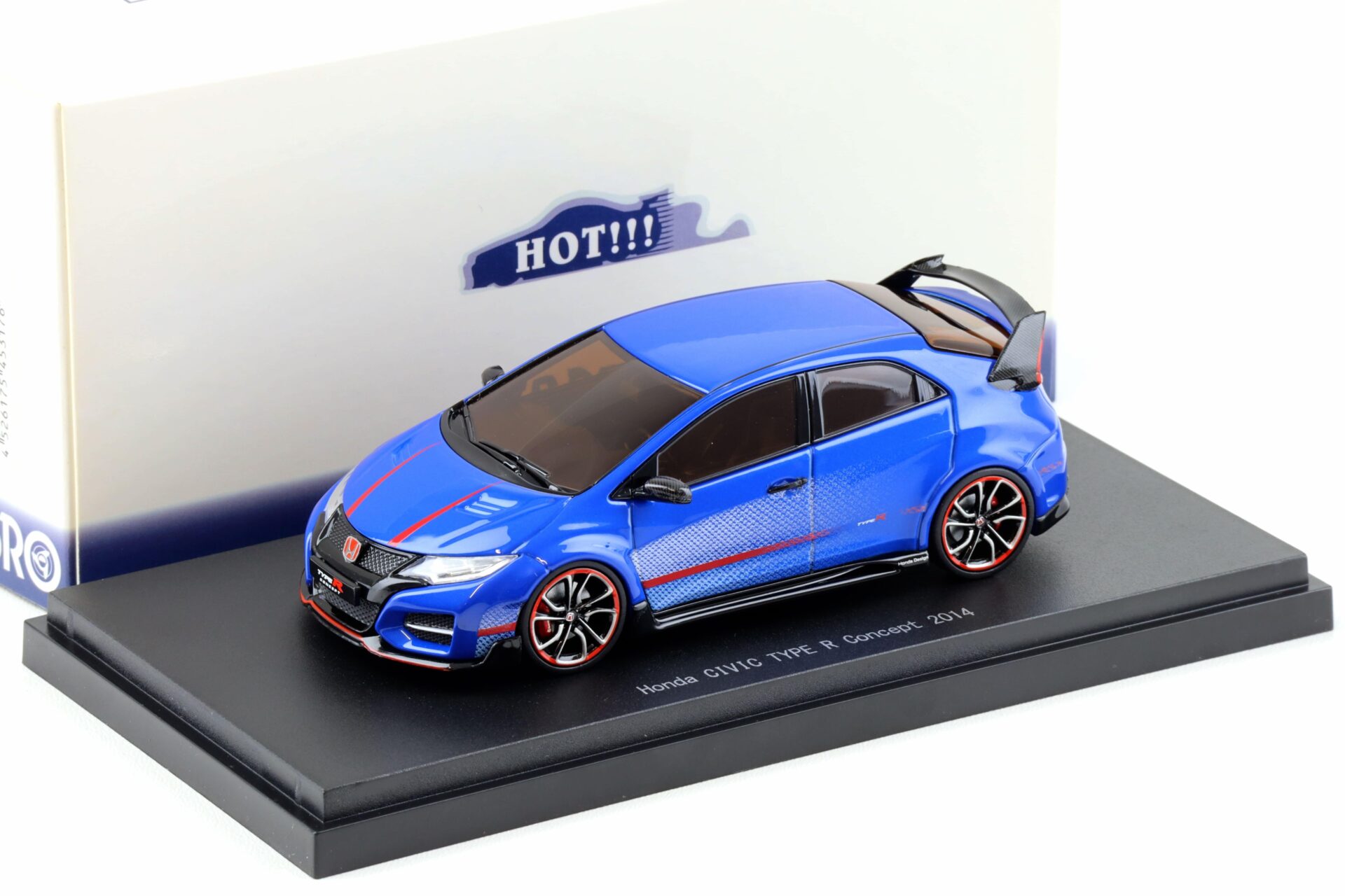 ID 93533 orig.jpg 1:43 Ebbro Honda Civic Type R Concept 2014 blue