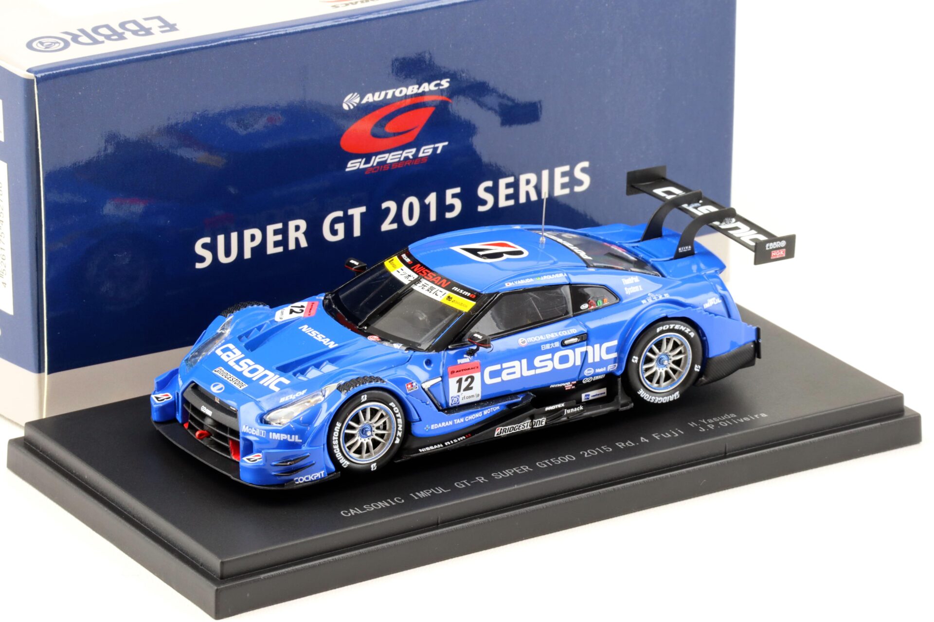 ID 93651 orig.jpg 1:43 Ebbro Nissan GT-R Super GT500 Rd.4 Fuji 2015 Calsonic Impuls #12 Yasuda