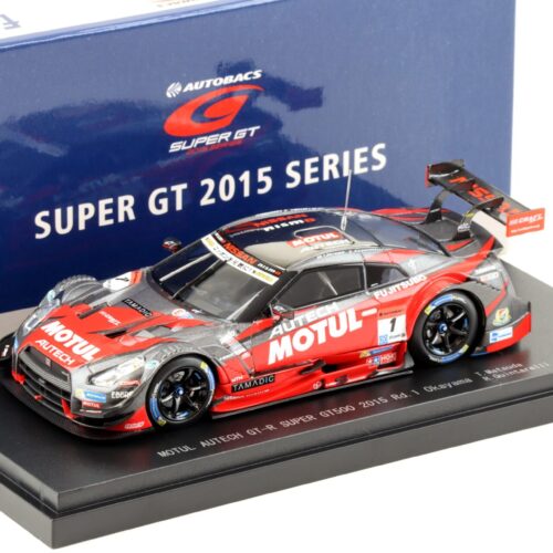 1:43 Ebbro Nissan GT-R Super GT500 Rd.1 Okayama 2015 MOTUL AUTECH