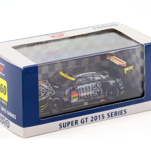 1:43 Ebbro Nissan GT-R R35 Super GT300 Rd.1 Okayama 2015 RUNUP Group& DOES #360
