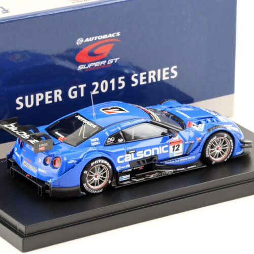 1:43 Ebbro Nissan GT-R Super GT500 Rd.1 Okayama 2015 Calsonic Impul #12