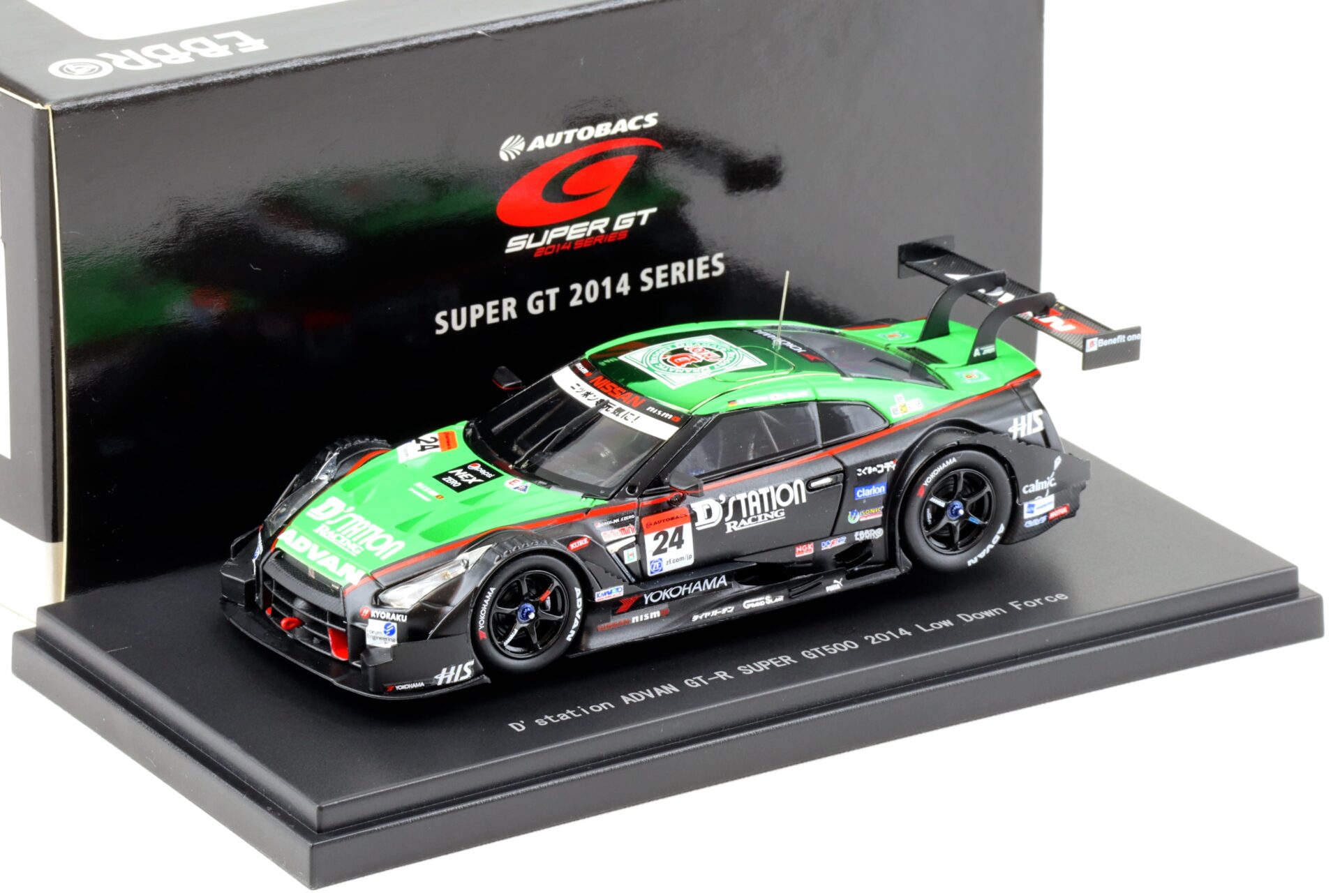 ID 93690 orig 2.jpg 1:43 Ebbro Nissan GT-R Super GT500 Rd.2 Fuji 2014 D´station ADVAN #24 Low down force