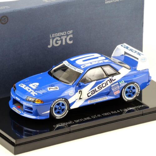 1:43 Ebbro Nissan Skyline GT-R R32 Calsonic Skyline 1993 Rd.4 Fuji Champion #2