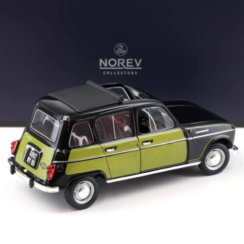 1:18 Norev Renault 4 Parisienne 1963 black / yellow – Limited 200