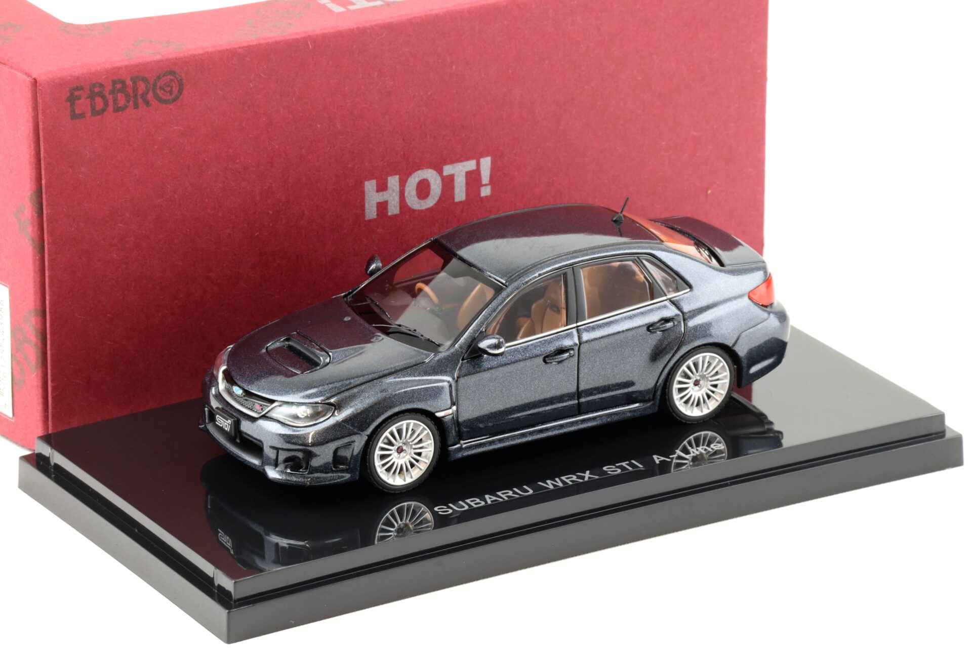 ID 93812 orig.jpg 1:43 Ebbro Subaru WRX STI A-Line 4-doors grey metallic