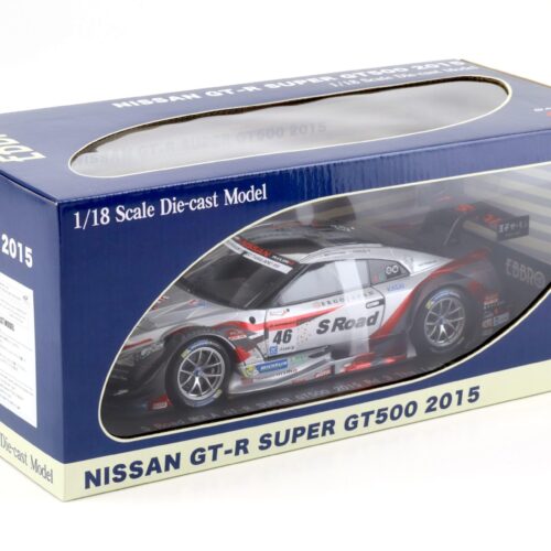 1:18 Ebbro Nissan GT-R Super GT500 2015 Rd.3 Thailand Winner S