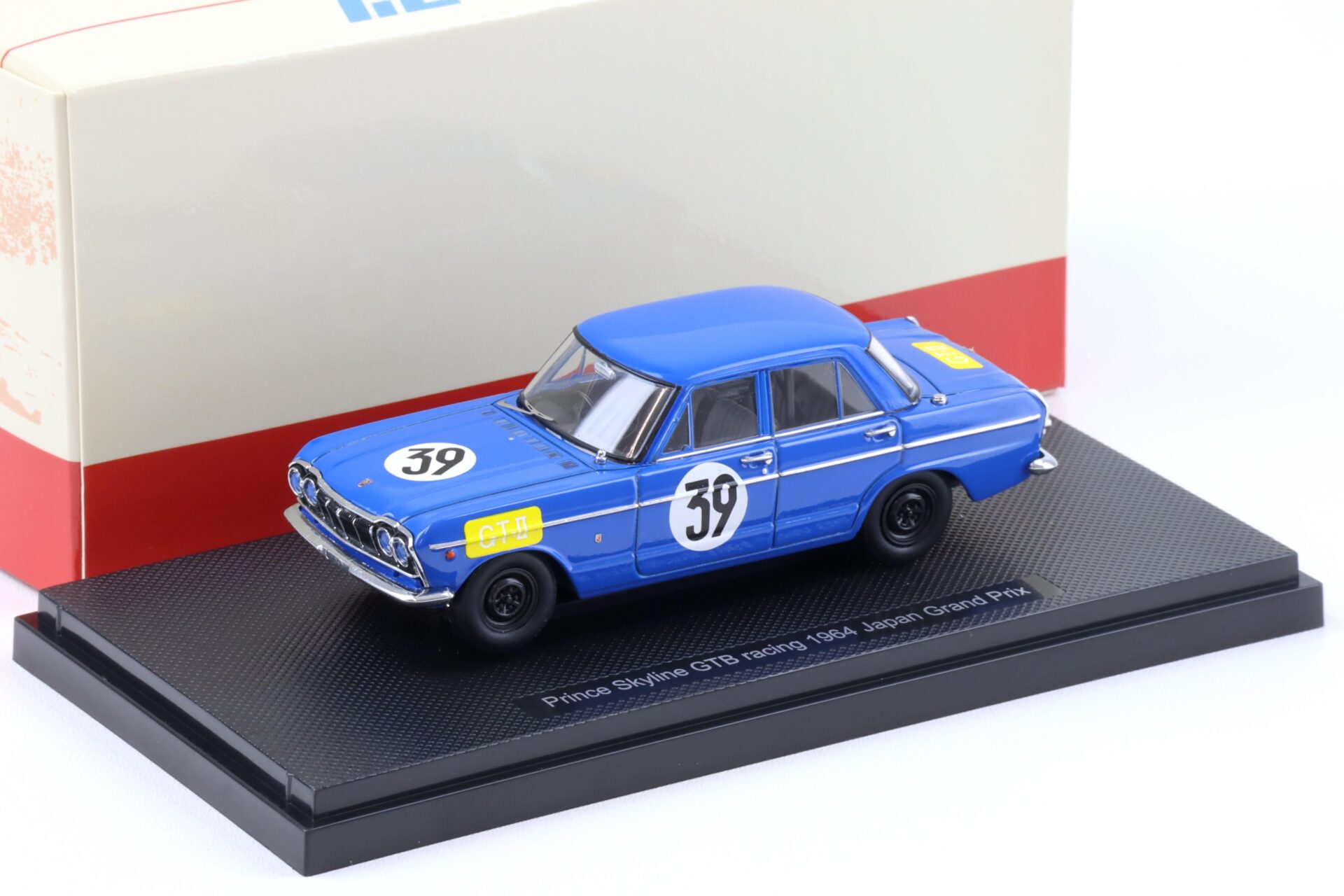 ID 94099 orig.jpg 1:43 Ebbro Nissan Prince Skyline GTB 1964 Japan GP #39 Yoshikazu Sunako blue