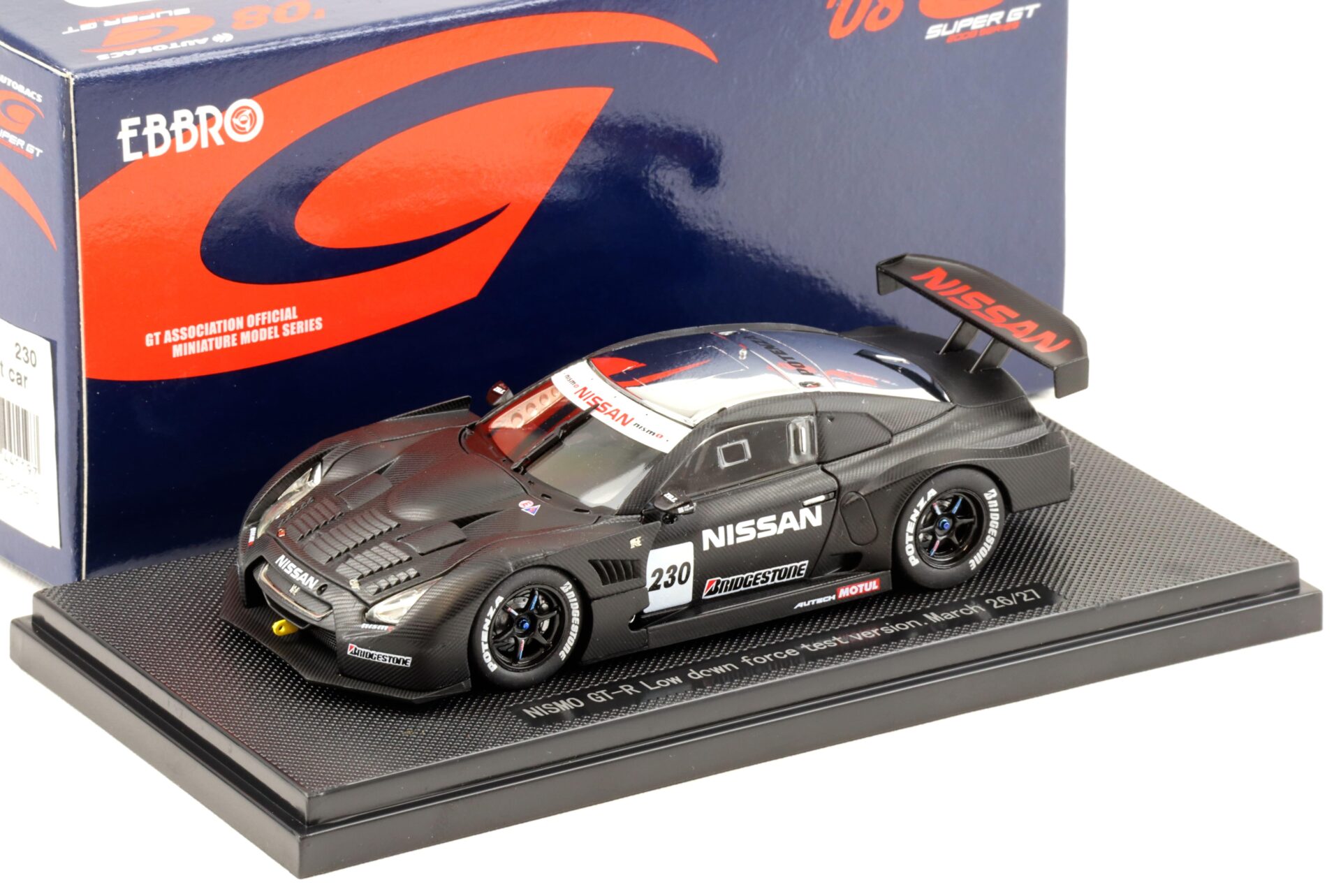ID 94126 orig.jpg 1:43 Ebbro Nissan GT-R Super GT500 Nismo GT-R Test Car LDF March 26/27 Fuji