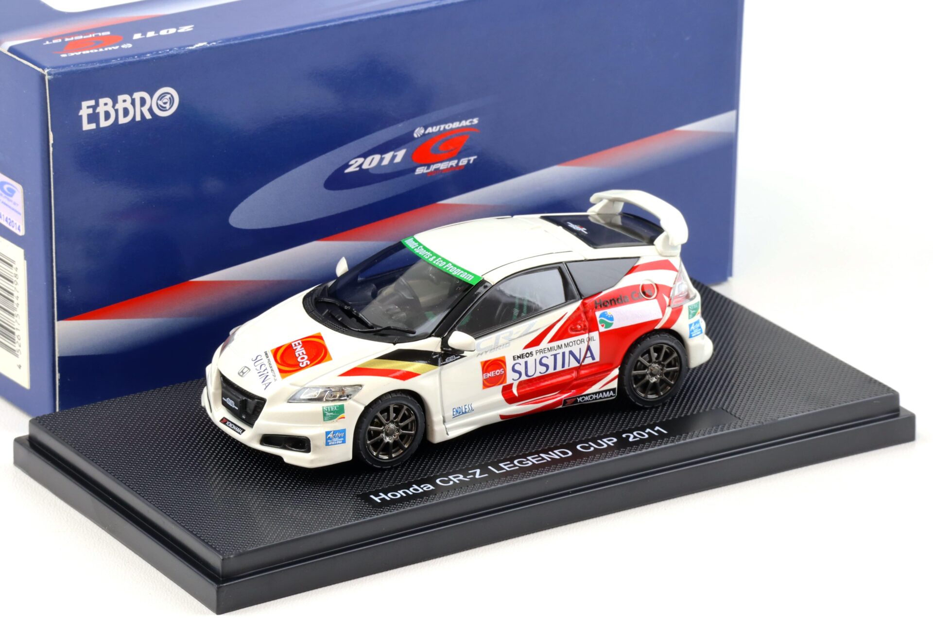 ID 94203 orig.jpg 1:43 Ebbro Honda CR-Z Legend Cup SET A 2011 white