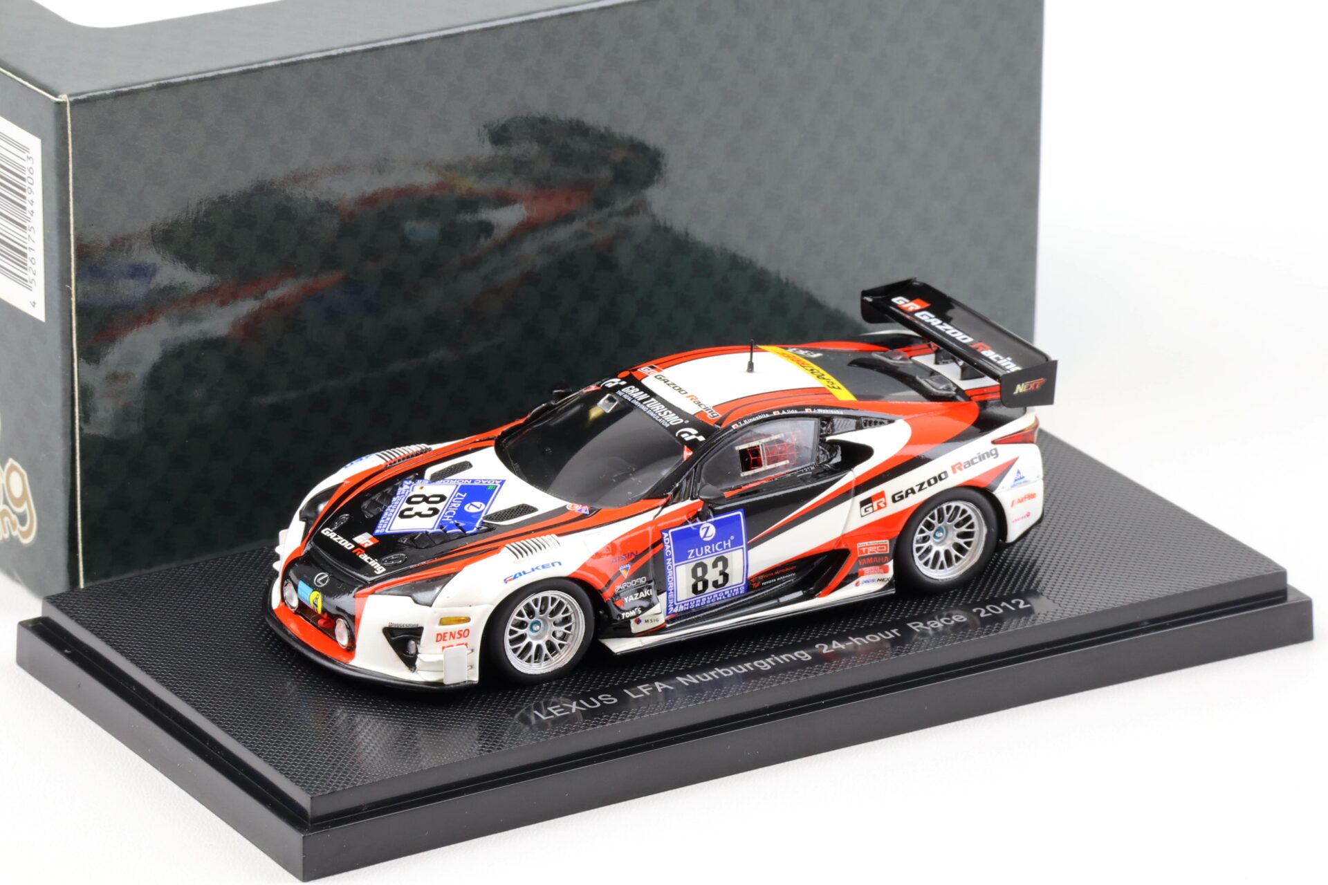 ID 94490 orig.jpg 1:43 Ebbro Lexus LFA Nürburgring 24h Race 2012 #83 Gazoo Racing Kinoshita