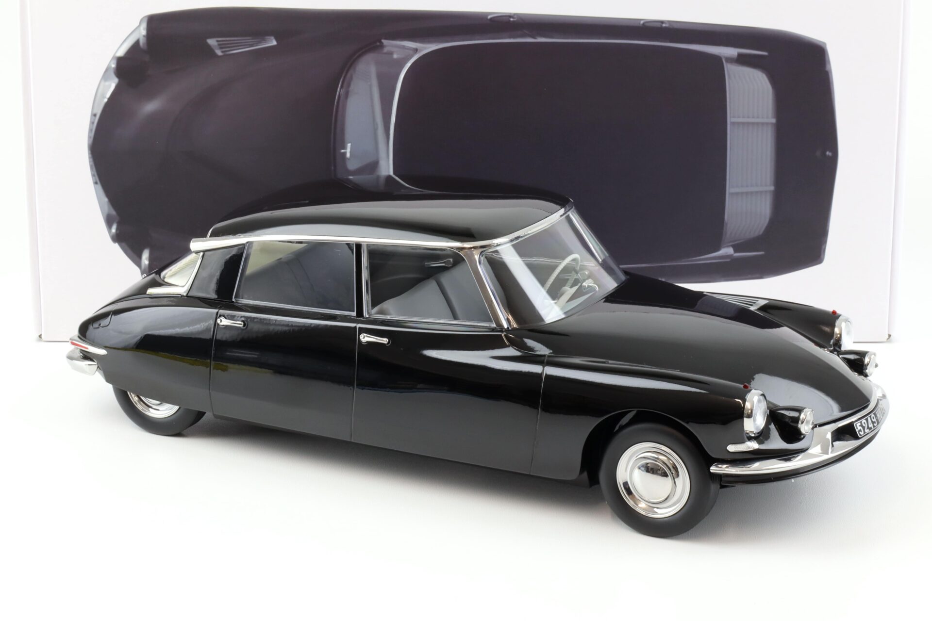 1:12 Norev Citroen DS 19 Black De Gaulle 1962 - Limited 250 pcs.