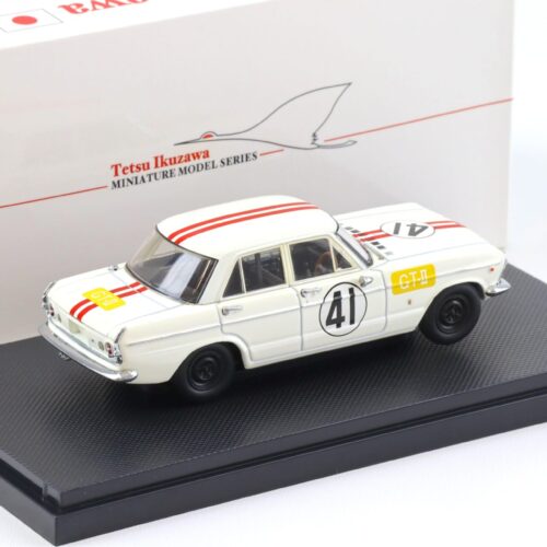 1:43 Ebbro Nissan Prince Skyline GTB 1964 Japan GP #41 white