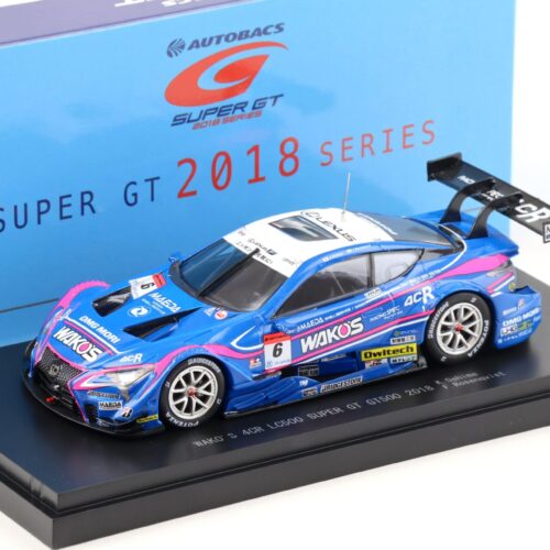 1:43 Ebbro Lexus LC500 Super GT500 WAKOÂ´s 4CR LC500 2018 #6 Oshima/ Rosenqvist