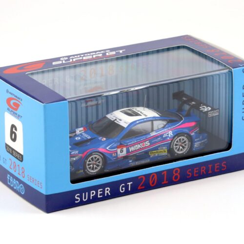1:43 Ebbro Lexus LC500 Super GT500 WAKO´s 4CR LC500 2018 #6 Oshima/ Rosenqvist