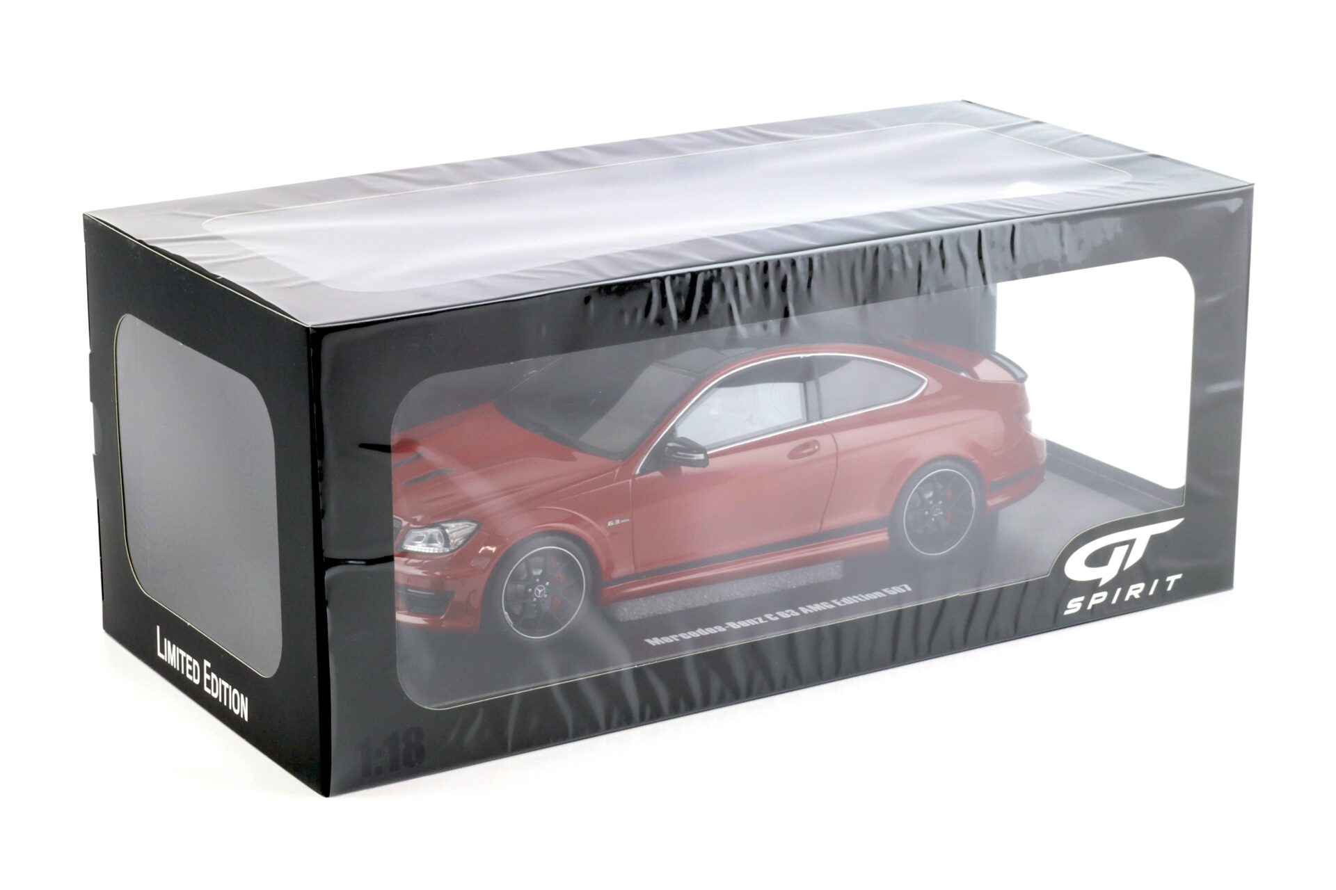 1:18 GT Spirit GT920 Mercedes C63 AMG Coupe (W204) Edition 507 fire opal red 2014