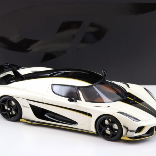1:18 GT Spirit GT913 Koenigsegg Regera World Record Crystal white 2023 - Image 2