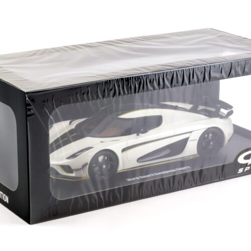 1:18 GT Spirit GT913 Koenigsegg Regera World Record Crystal white 2023 - Image 4