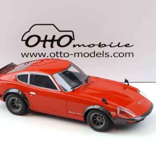 1:18 OTTO mobile OT457 Nissan Fairlady 240 ZG Grand Prix red 1972