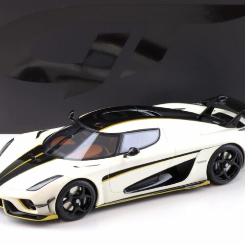 1:18 GT Spirit GT913 Koenigsegg Regera World Record Crystal white 2023 - Image 1