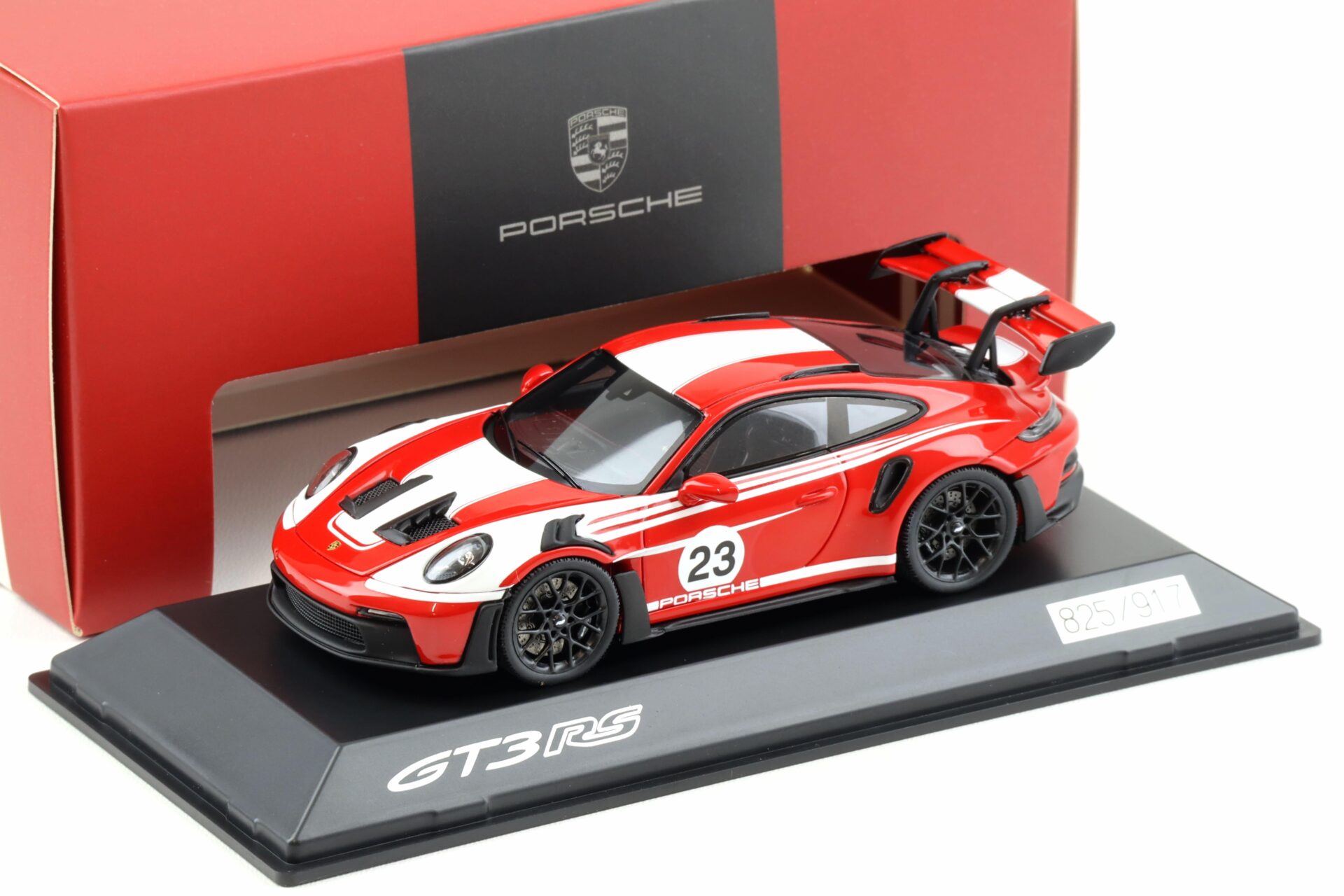 ID 95048 orig.jpg 1:43 Spark Porsche 911 992 GT3 RS #23 Salzburg Design red/ white WAP DEALER