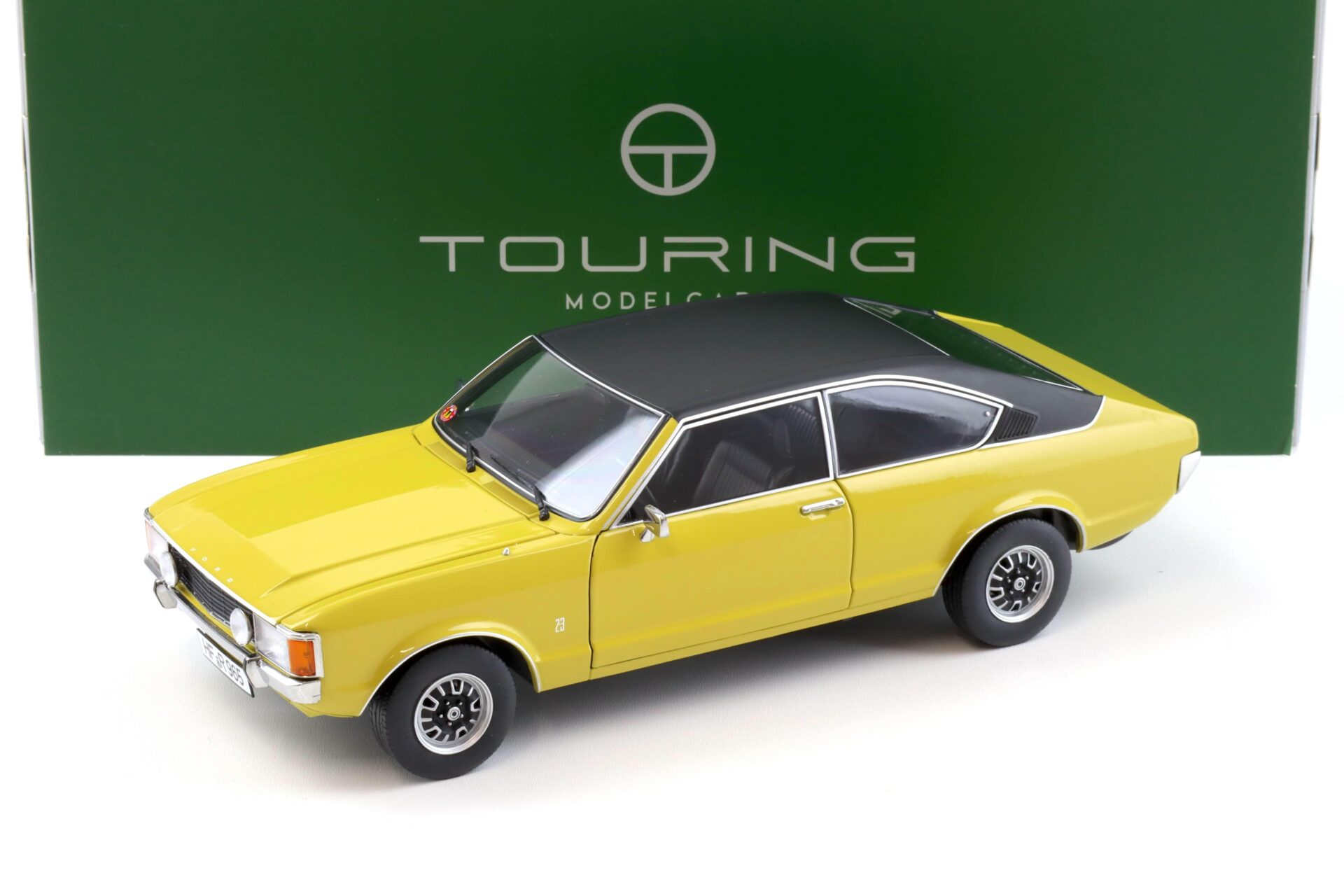 ID 95391 orig.jpg 1:18 Touring Modelcars Ford Granada Consul Coupe 2. Series Daytona yellow 1975