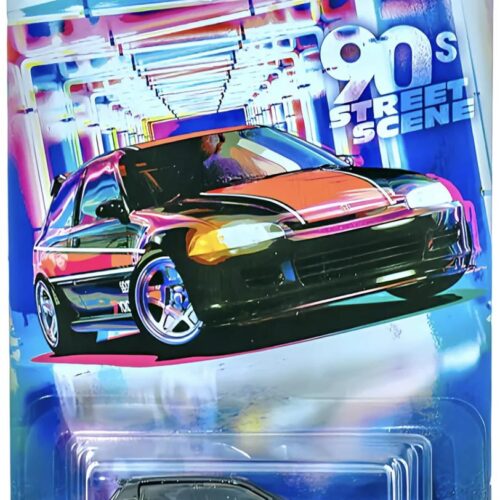 1:64 Hot Wheels 2024 90Â´s Street Scene JDY83-979A Honda Civic EG 1992 black