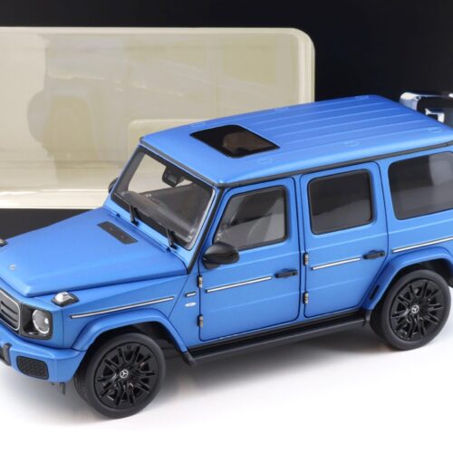 1:18 Norev Mercedes G-Klasse G580 EQG M465 south seas blue 2024 DEALER VERSION