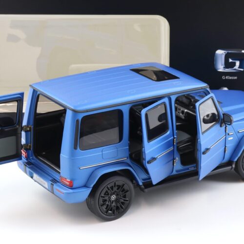 1:18 Norev Mercedes G-Klasse G580 EQG M465 south seas blue 2024 DEALER VERSION