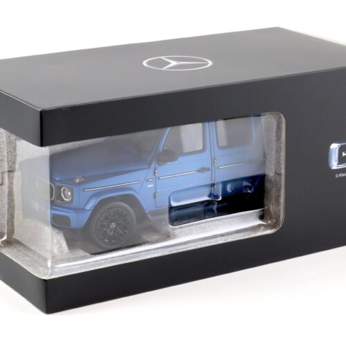 1:18 Norev Mercedes G-Klasse G580 EQG M465 south seas blue 2024 DEALER VERSION