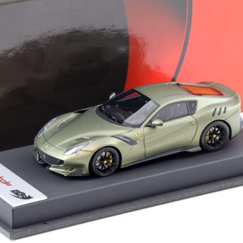 1:43 BBR Ferrari F12 TDF Verde Masoni matt / black Base - Limited 20 pcs.