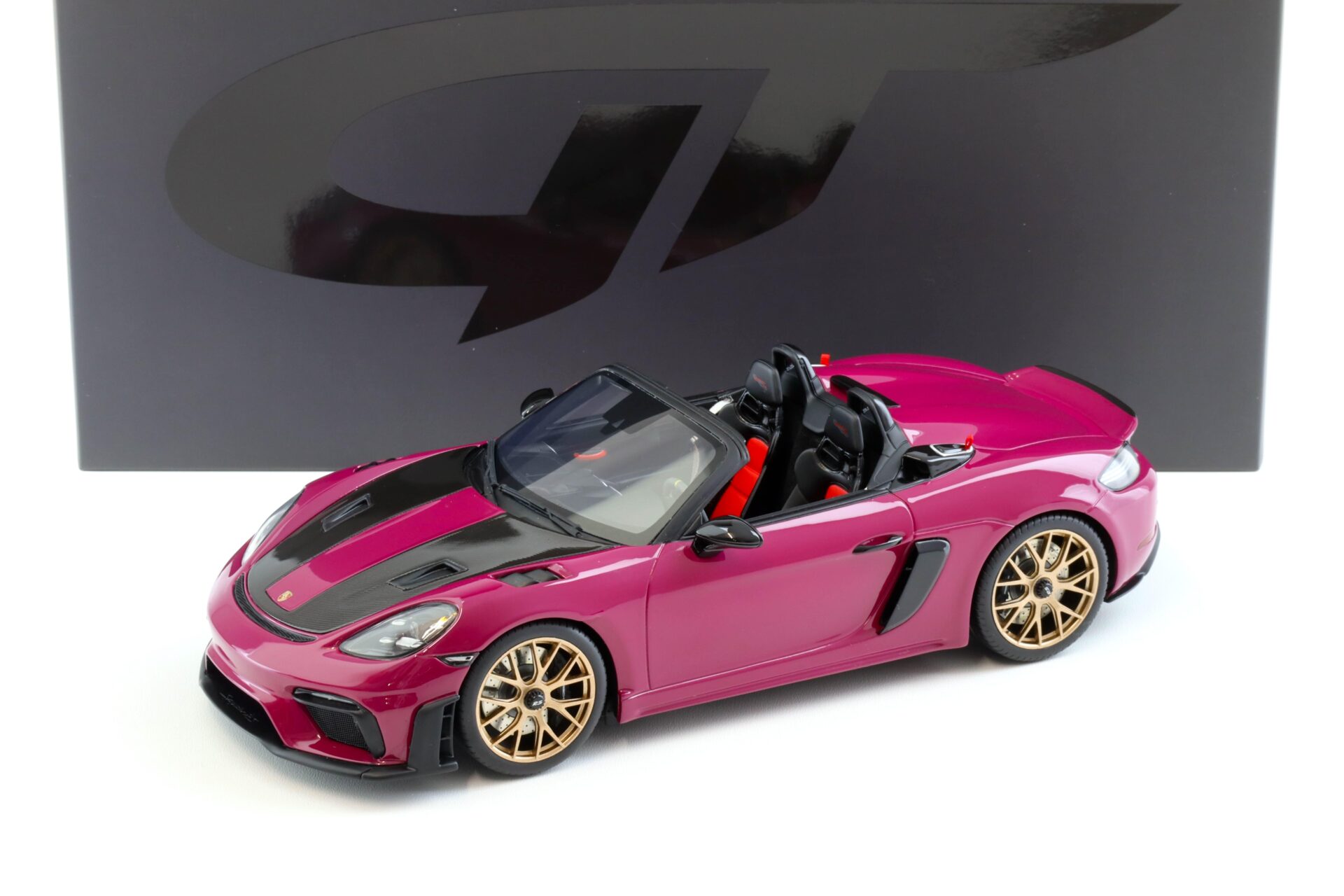ID 97134 orig.jpg 1:18 GT Spirit GT486 Porsche 718 Spyder RS Weissach Package 2023 Ruby Star