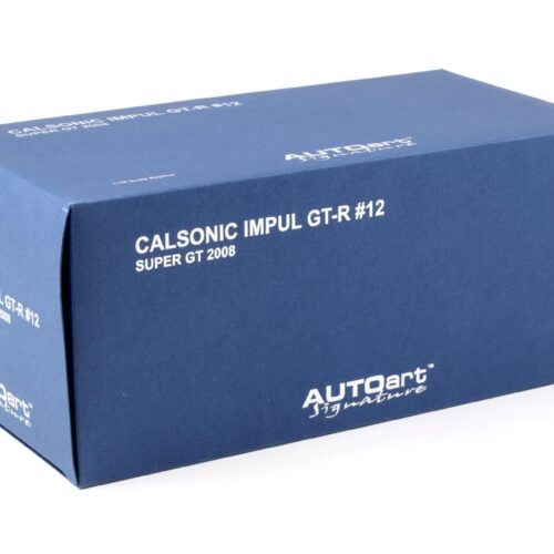 1:18 AUTOart Nissan GT-R Calsonic Impul GT-R #12 Super GT 2008 blue 80877