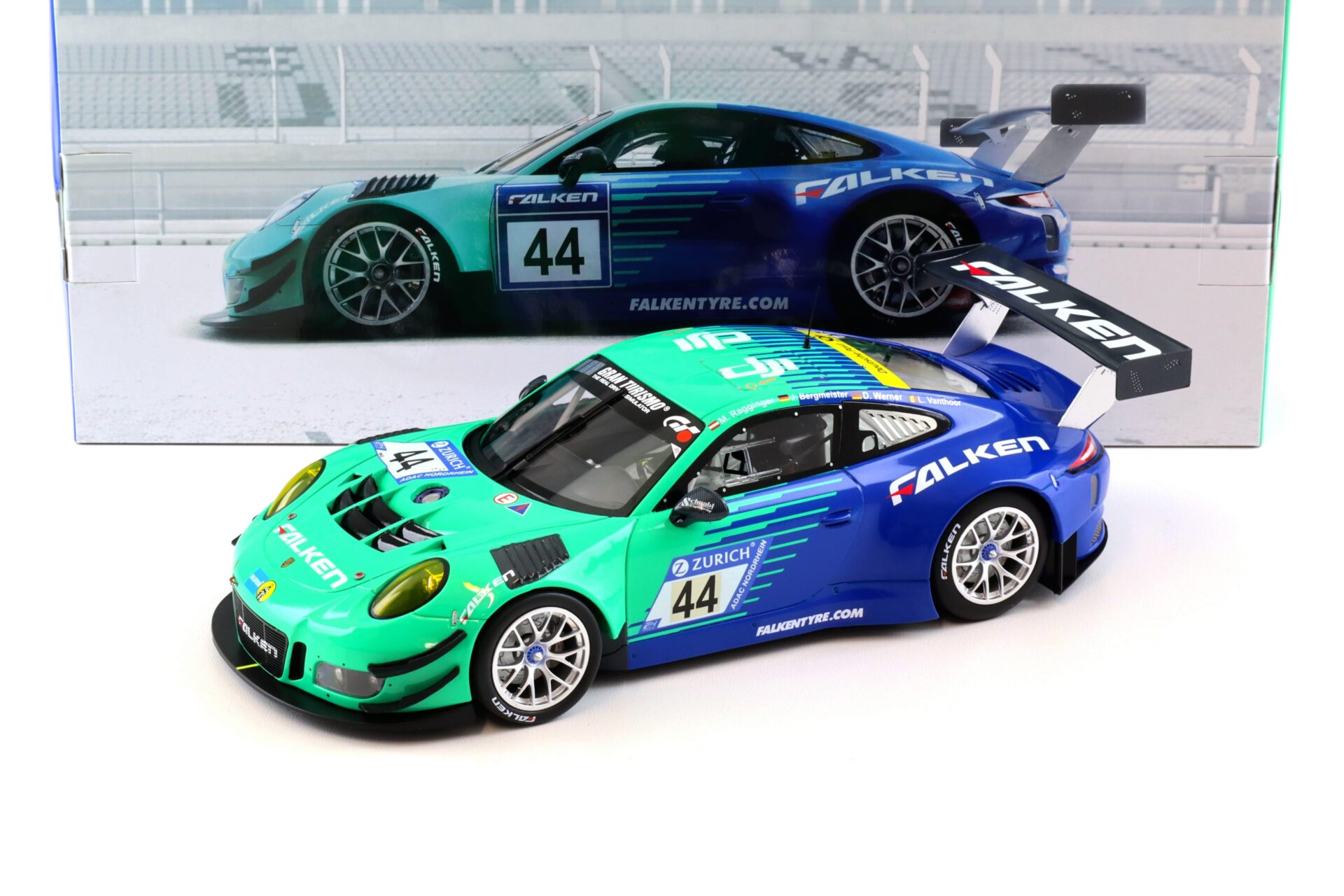 ID 97835 orig.jpg 1:18 Minichamps Porsche 911 991 GT3 R #44 Falken Motorsports 24h Nürburgring 2017